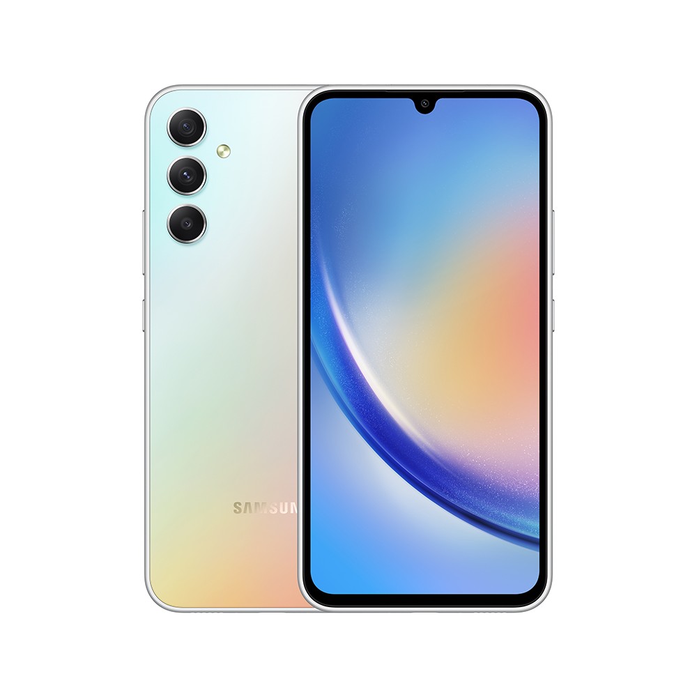 สมาร์ทโฟน Samsung Galaxy A34 (8+256GB) Silver (5G)
