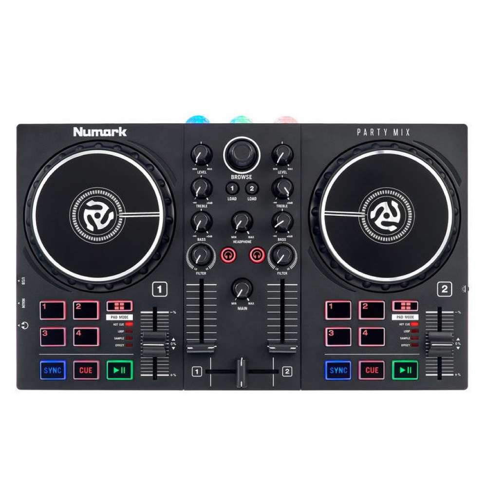 เครื่องเล่นดีเจ Numark Party Mix MKII Black