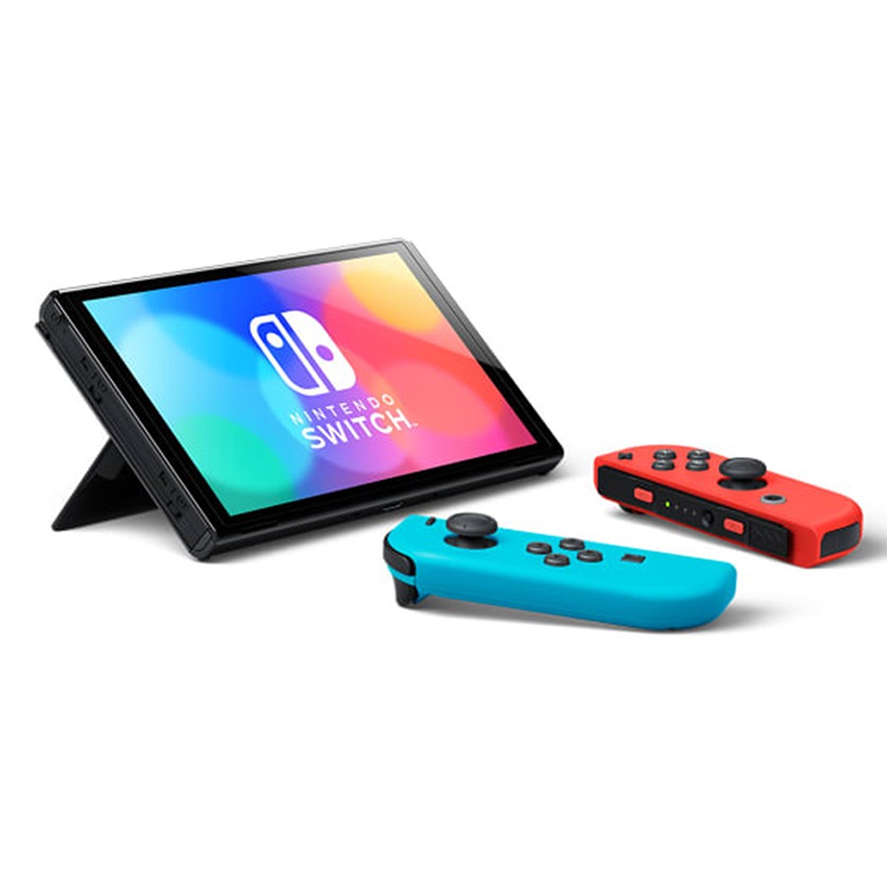 เครื่องเล่นเกม Nintendo Switch-H Oled Console Neon Red/Blue