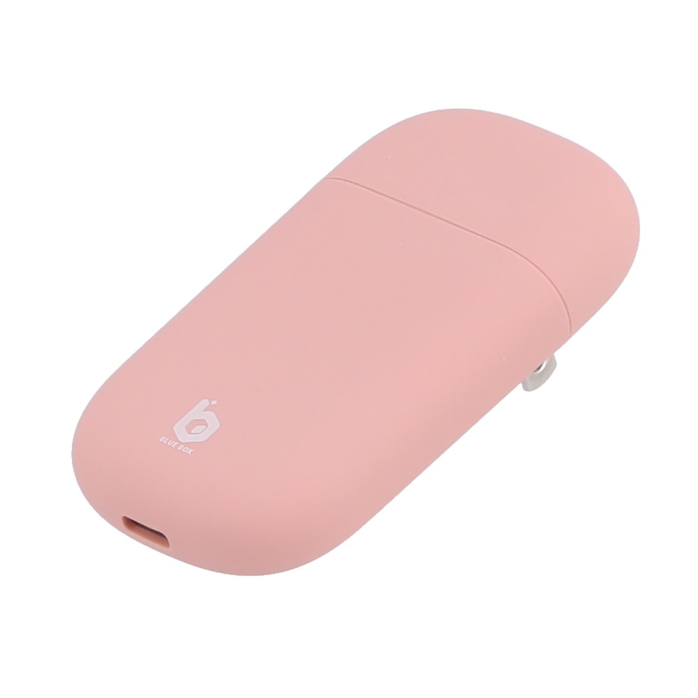 อะแดปเตอร์ Blue Box Flat Wall Charger TP05 USB-C Matte pink