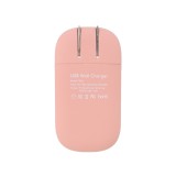 อะแดปเตอร์ Blue Box Flat Wall Charger TP05 USB-C Matte pink