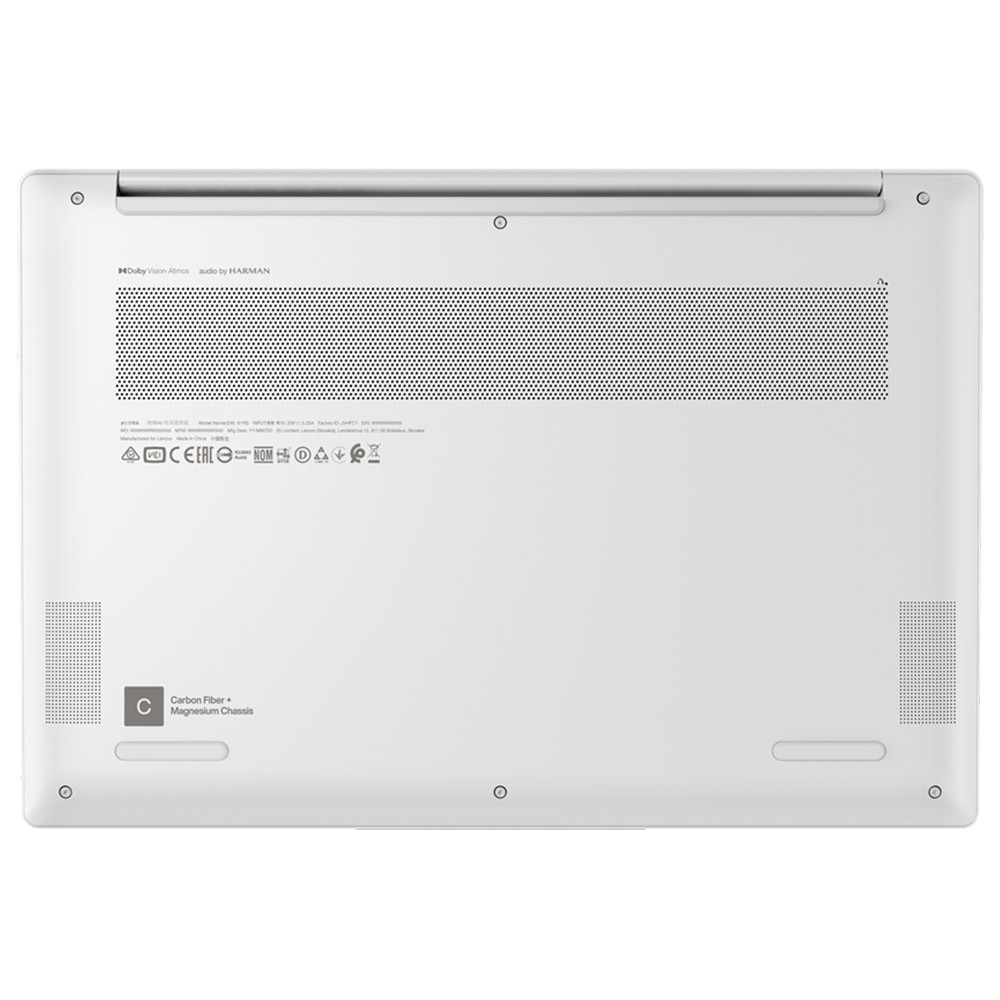 โน๊ตบุ๊ค Lenovo Yoga Slim 7 Carbon 13IRP8-83AY002WTA Moon White