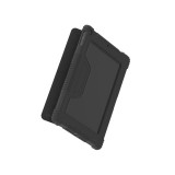 AMAZINGthing Casing for iPad 10.2 8th Gen (2020) Anti-Bacterial MIL Drop-Proof Folio Black