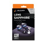 ฟิล์มกันเลนส์ Ablemen Camera Lens Sapphire Apple iPhone 15Pro/15Pro Max Silver