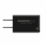 AMAZINGthing Wall USB Charger 1 USB-A (QC3.0A) / 1 USB-C (PD20W) Fast Charge Black