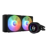 ชุดระบายความร้อนซีพียู NZXT CPU Liguid Cooling KRAKEN ELITE 240 RGB BLACK : RL-KR24E-B1