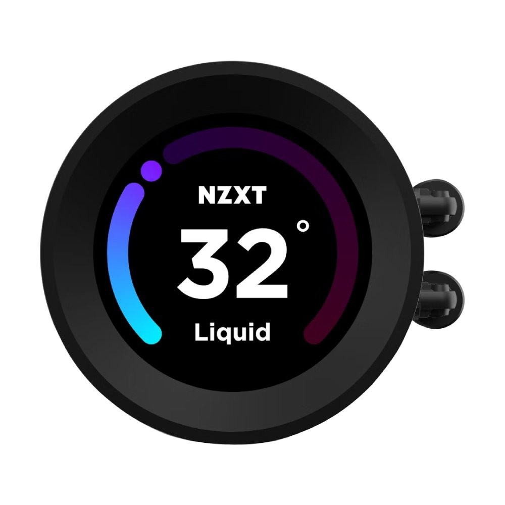 ชุดระบายความร้อนซีพียู NZXT CPU Liguid Cooling KRAKEN ELITE 240 RGB BLACK : RL-KR24E-B1