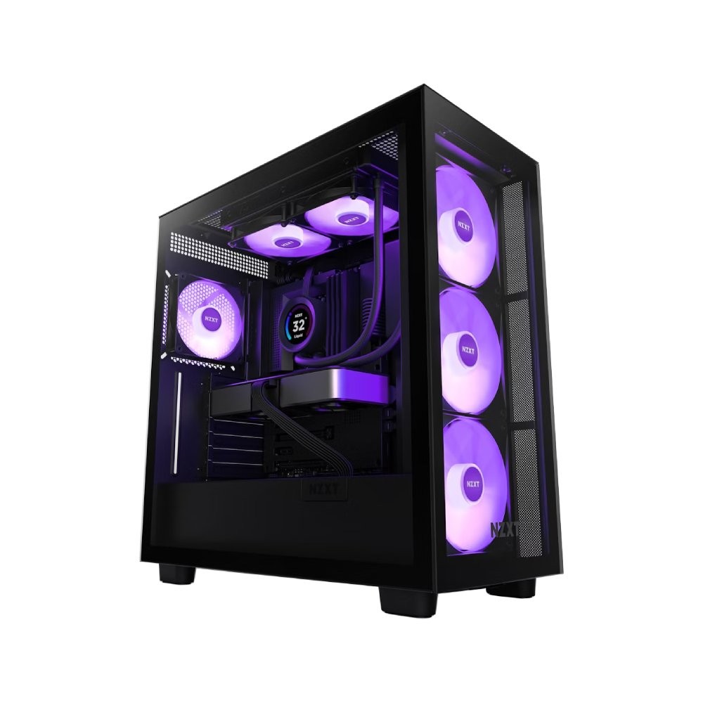 ชุดระบายความร้อนซีพียู NZXT CPU Liguid Cooling KRAKEN ELITE 240 RGB BLACK : RL-KR24E-B1