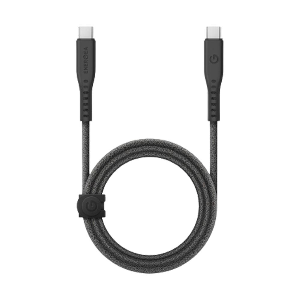 สายชาร์จ Energea USB-C to USB-C 240W with MCT 1.5M Black