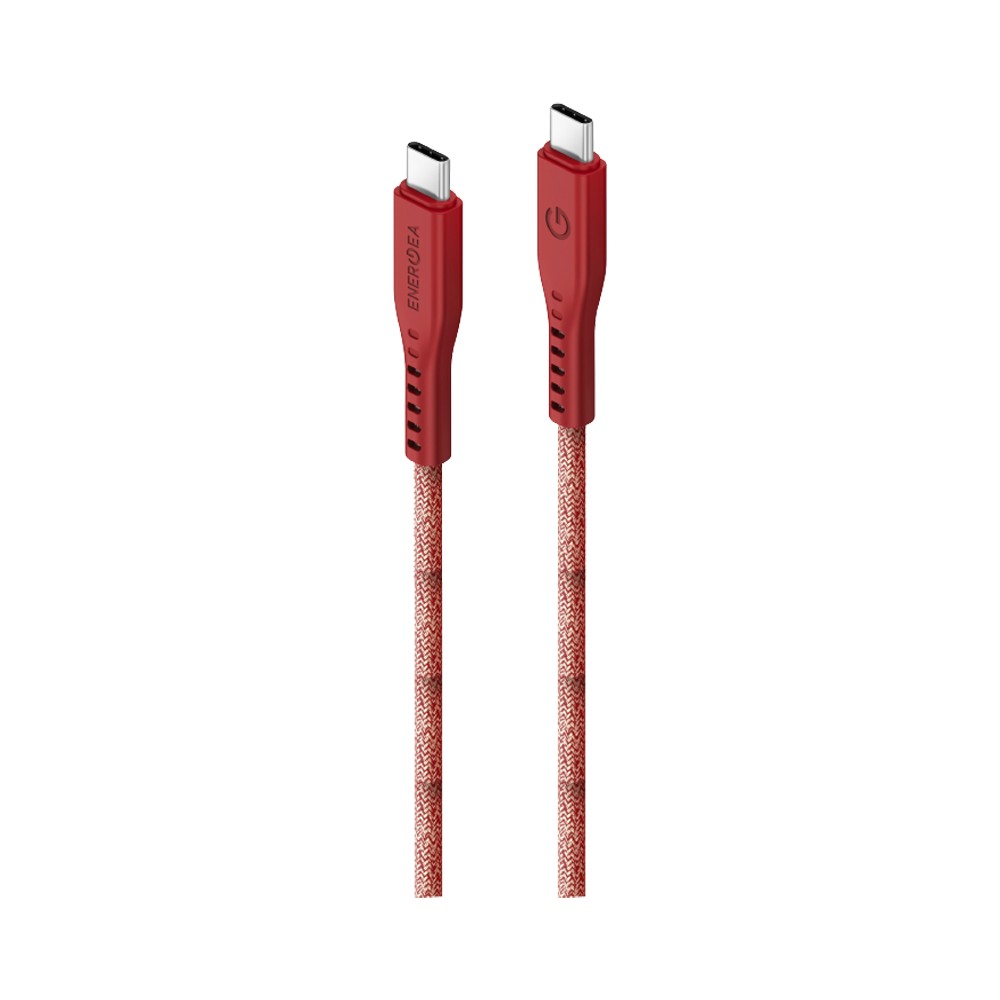 สายชาร์จ Energea USB-C to USB-C  240W with MCT 1.5M Red