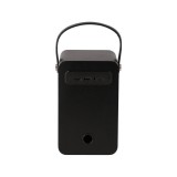 ลำโพงบลูทูธ Blue Box LED Classic box Wooden Black