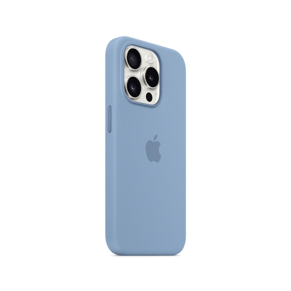 Apple iPhone 15 Pro Silicone Case with MagSafe - Winter Blue