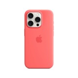 Apple iPhone 15 Pro Silicone Case with MagSafe - Guava
