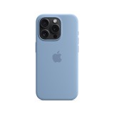 Apple iPhone 15 Pro Silicone Case with MagSafe - Winter Blue
