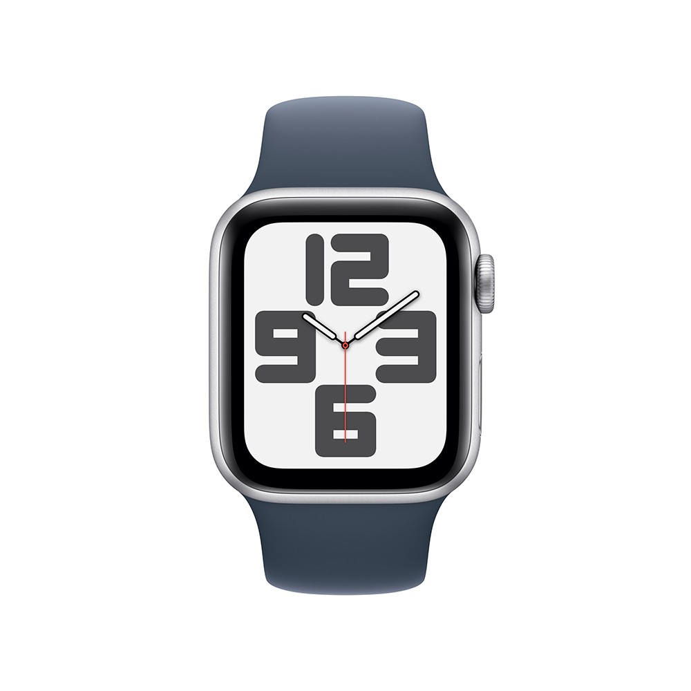 รุ่นใหม่ล่าสุด! Apple Watch SE GPS 40mm Silver Aluminium Case with