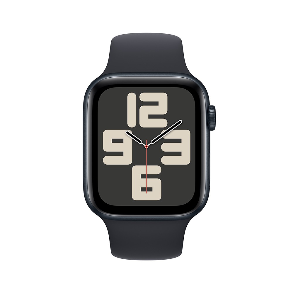 Apple Watch SE GPS 44mm Midnight Aluminium Case with Midnight Sport ...