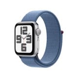 Apple Watch SE Silver Aluminium Case with Sport Loop 2nd Gen (New)