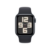 Apple Watch SE GPS + Cellular 40mm Midnight Aluminium Case with Midnight Sport Band - M/L - 2nd Gen (New)