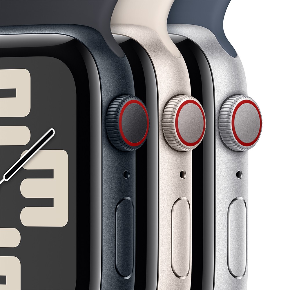 Apple Watch SE GPS + Cellular 40mm Midnight Aluminium Case with Midnight Sport Loop - 2nd Gen (New)