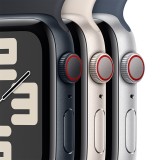 Apple Watch SE GPS + Cellular 40mm Midnight Aluminium Case with Midnight Sport Loop - 2nd Gen (New)