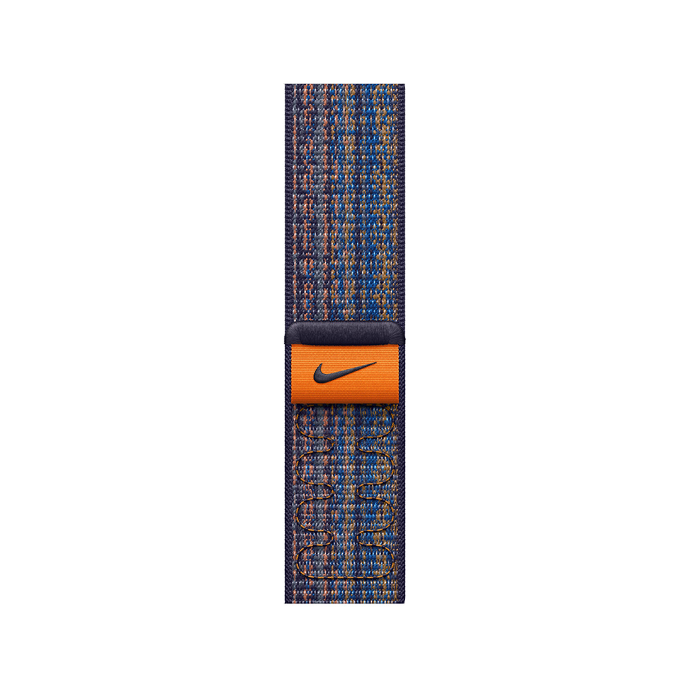 Apple Watch 45mm Game Royal/Orange Nike Sport Loop