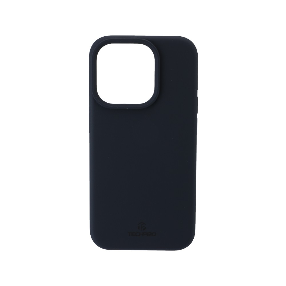 เคส TECHPRO iPhone 15 Pro Silicone with Magsafe Graphite Black