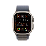 Apple Watch Ultra 2 GPS + Cellular 49mm Titanium Case with Blue Alpine Loop - Small (2023)