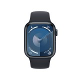 Apple Watch Series 9 GPS + Cellular 41mm Midnight Aluminium Case with Midnight Sport Band - S/M