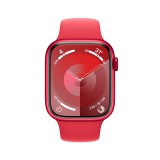 Apple Watch Series 9 GPS + Cellular 45mm (PRODUCT)RED Aluminium Case with (PRODUCT)RED Sport Band - M/L