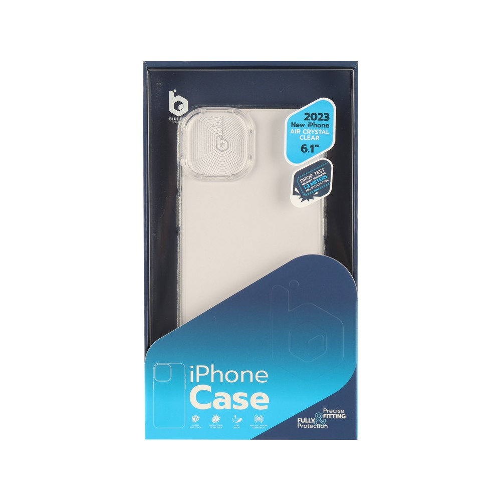 เคส Blue Box iPhone 15 Crystal Clear