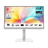 จอมอนิเตอร์ MSI Modern MD2412PW (IPS 100Hz Speaker USB-C White)