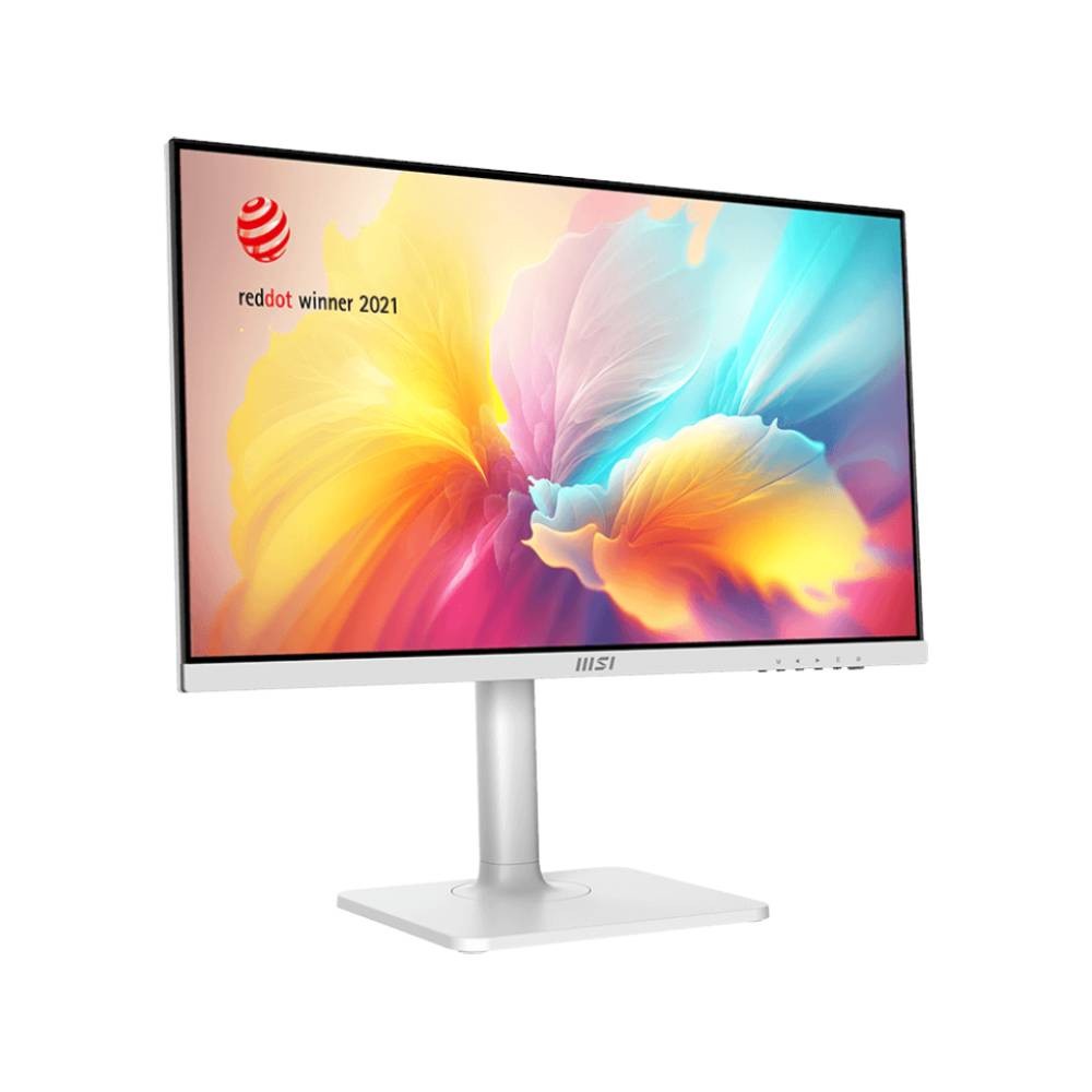 จอมอนิเตอร์ MSI Modern MD2412PW (IPS 100Hz Speaker USB-C White)