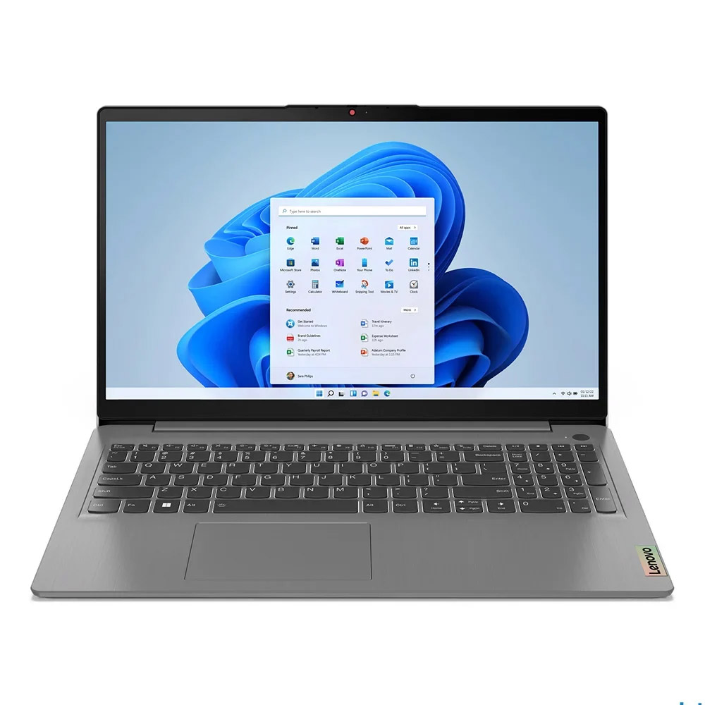โน๊ตบุ๊ค Lenovo IdeaPad Slim 3 15AMN8-82XQ00C2TA Grey