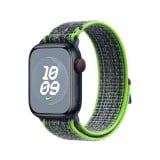 Apple Watch 41mm Bright Green/Blue Nike Sport Loop