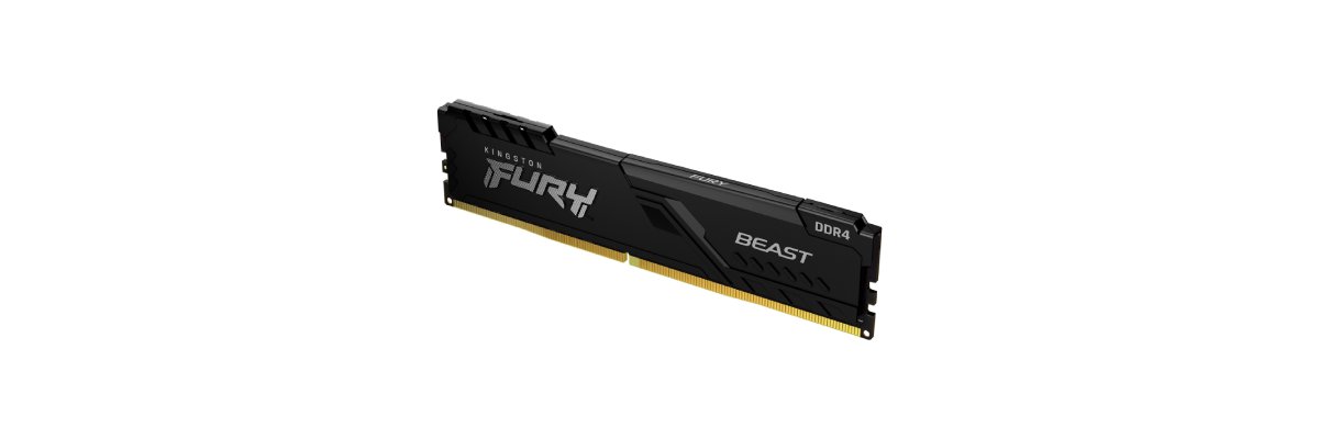 Kingston Fury Beast DDR4-3200 - 16GB - Black (2Rx8) - KF432C16BB1