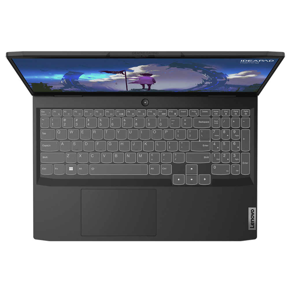 โน๊ตบุ๊ค Lenovo IdeaPad Gaming 3 15IAH7-82S9014GTA Onyx Grey