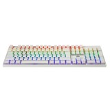 คีย์บอร์ดเกมมิ่ง Fantech MK887S Mechanical Swap White (Blue Switch)