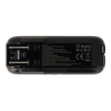 พาวเวอร์แบงค์ TECHPRO 15,000 mAh Built-in Cable BC19 Black
