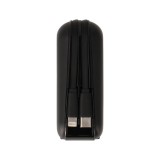 พาวเวอร์แบงค์ TECHPRO 15,000 mAh Built-in Cable BC19 Black