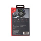 พาวเวอร์แบงค์ TECHPRO 15,000 mAh Built-in Cable BC19 Black
