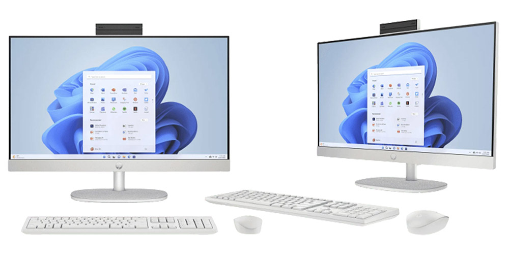 HP DESKTOP AIO ESSENTIAL PC 24-CR0040D SHELL WHITE