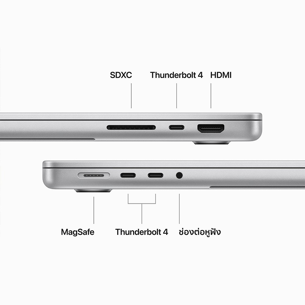 Apple MacBook Pro 14 : M3 Max chip 14C CPU/30C GPU/36GB/1TB Silver (2023)