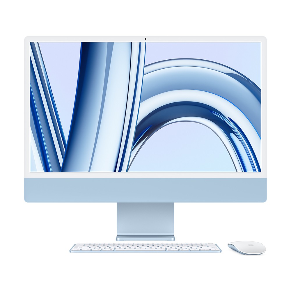 Apple iMac 24" with Retina 4.5K display/M3 chip/8C CPU/10C GPU/8GB/512GB Blue (2023)