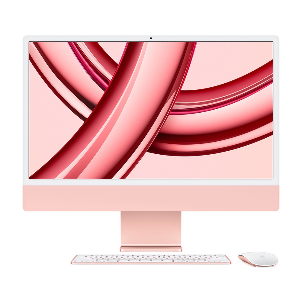 Apple iMac 24" with Retina 4.5K display/M3 chip/8C CPU/10C GPU/8GB/512GB Pink (2023)