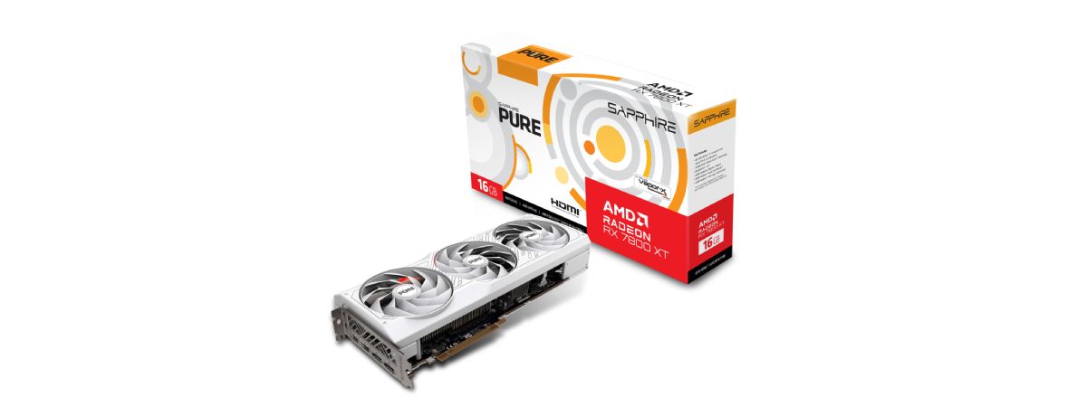 การ์ดจอ Sapphire PURE AMD Radeon RX 7800 XT 16GB GDDR6 256-bit