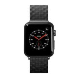 LAUT สาย Apple Watch Strap Series 6,7,8,9,10,Ultra (42/44/45/46/49 mm) Steel Loop Black