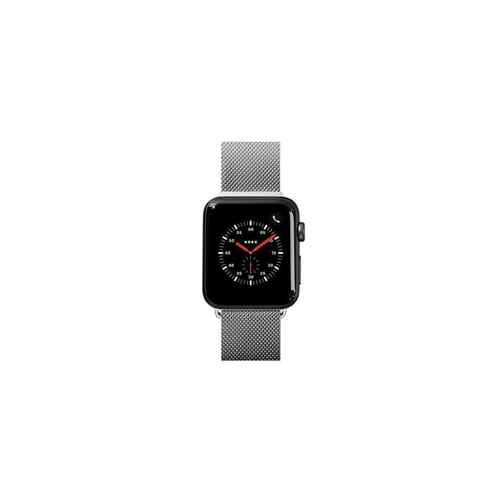 LAUT สาย Apple Series 6,7,8,9,10,11Ultra (44/45/49 mm) Steel Loop Silver