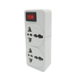 ปลั๊กไฟ Data Universal Adapter 2 Way 1 Switch DP2