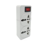 ปลั๊กไฟ Data Universal Adapter 2 Way 1 Switch DP2
