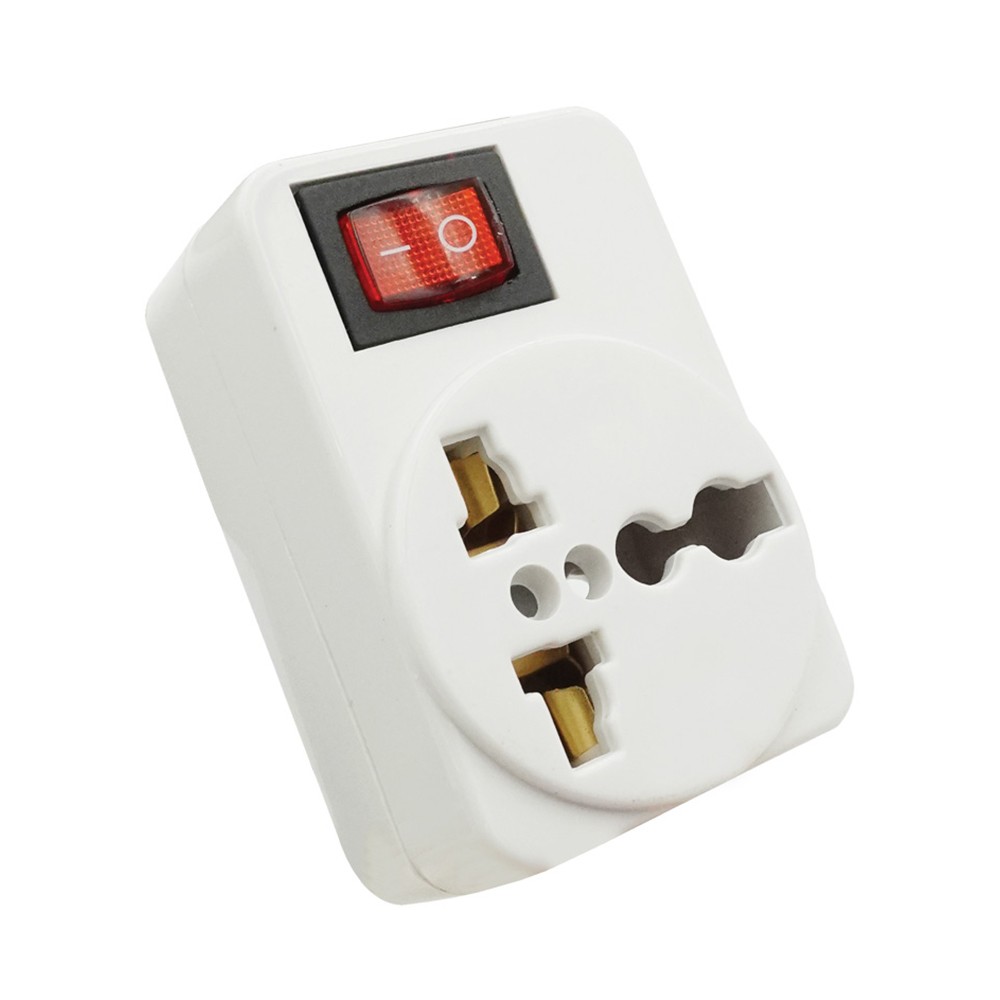 ปลั๊กไฟ Data Universal Adapter 1 Way 1 Switch DP4